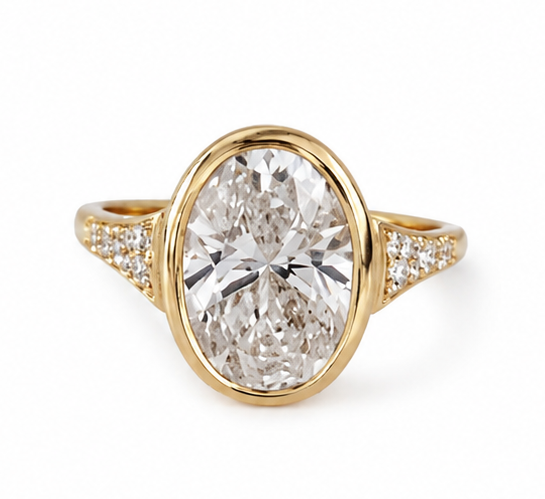 Sapphire Cushion Ring